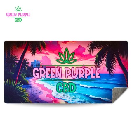 TAPIS SOURIS GREEN PURPLE CBD 60 x 30