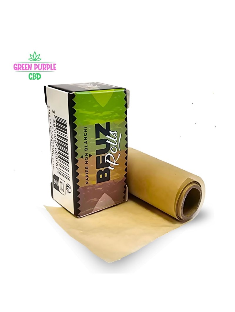 Roll 4 mètres papier brun non-blanchi Beuz
