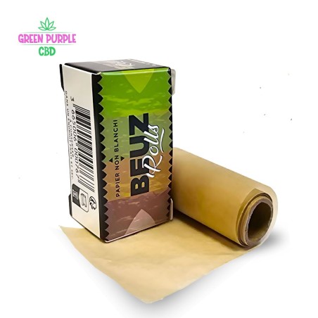 Roll 4 mètres papier brun non-blanchi Beuz