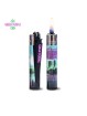 Briquet Clipper Green Purple rechargeable