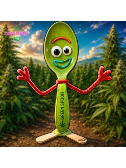 Small Bud Green spoon 🥄 EXCLU INTERNET