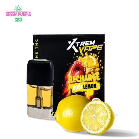 Cartouche Puff Xtrem Vape Lemon 🍋 1000MG
