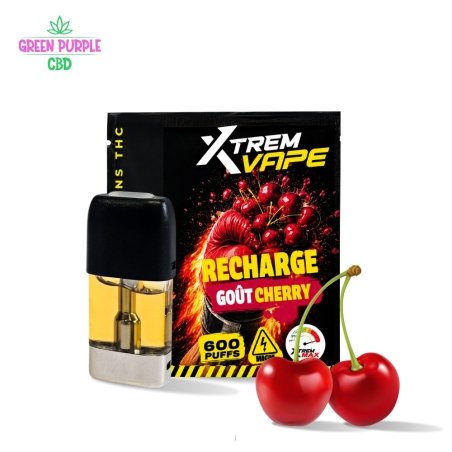 Cartouche Xtrem Vape Cherry 🍒 1000MG